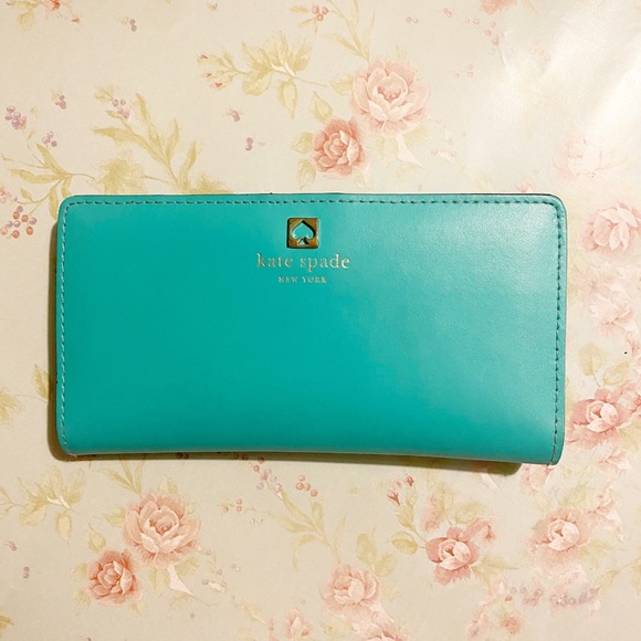 Kate Spade Mint Green Wallet - Picture 2 of 7